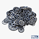 Pile of Scattered Gears v 1 - 3DOcean Item for Sale