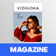 Vidaloka Clean Minimalist Magazine - GraphicRiver Item for Sale