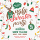 Ugly Sweater Party Flyer V03 - GraphicRiver Item for Sale