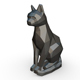 Cat sitting figure - 3DOcean Item for Sale