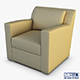 Entrada lounge chair - 3DOcean Item for Sale