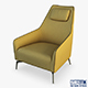 Carol armchair - 3DOcean Item for Sale