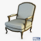 Boka armchair - 3DOcean Item for Sale