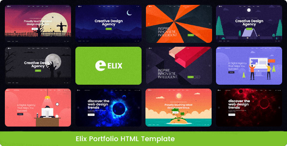 Elix - Responsive Multipurpose Business Template