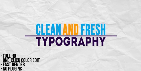 Typographic Presentation alt
