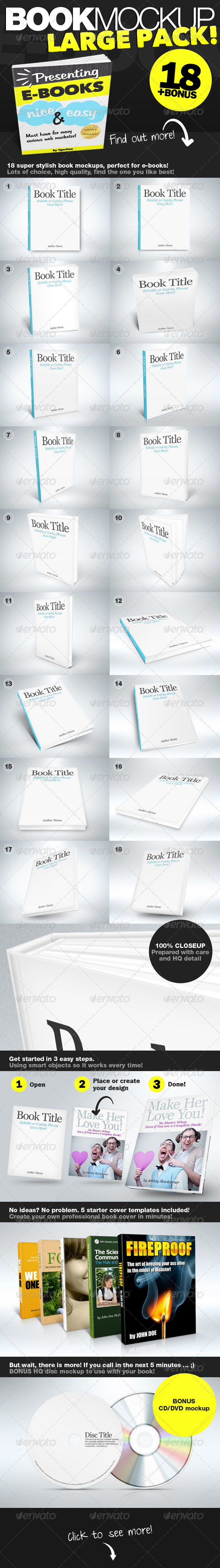 Download Graphicriver | Book Mockup HQ Free Download