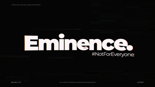 Eminence | Glitch Logo