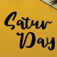 Saturday Font - GraphicRiver Item for Sale