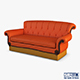 Eliotte sofa - 3DOcean Item for Sale