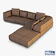 Iddesign bend sofa - 3DOcean Item for Sale