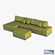 Casio sofa - 3DOcean Item for Sale