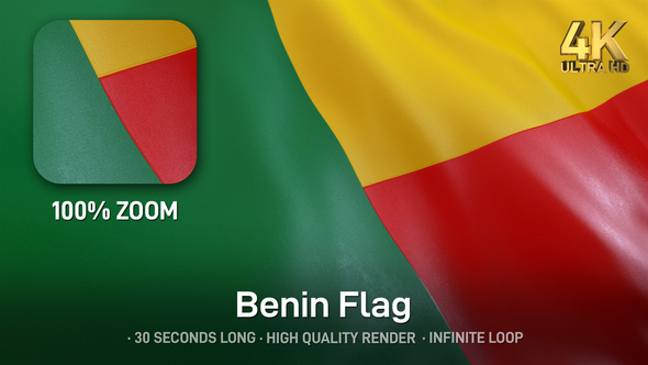 Benin Flag - 4K