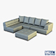 Mercury sofa - 3DOcean Item for Sale
