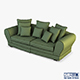 Casa sofa - 3DOcean Item for Sale