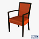 Cirque chair - 3DOcean Item for Sale
