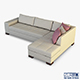 Chocolate sofa - 3DOcean Item for Sale