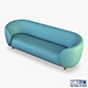 Ovalio sofa - 3DOcean Item for Sale