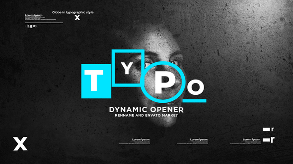 Typographic Dynamic Stomp Opener