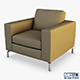 Krego armchair - 3DOcean Item for Sale