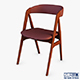 Danish teak classics chair - 3DOcean Item for Sale