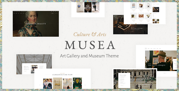 Musea - Art Gallery and Museum Theme