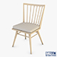 Midcentury modern chair ensemble - 3DOcean Item for Sale