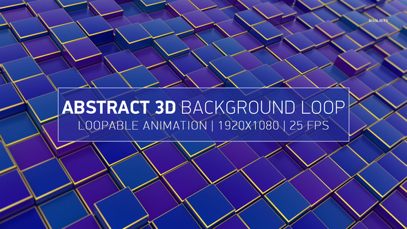 Abstract 3D Background Loop