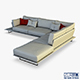Vessel sofa v 1 - 3DOcean Item for Sale