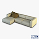Rossi sofa - 3DOcean Item for Sale