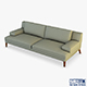 Roche Bobois Playlist Large 3 Seat Sofa - 3DOcean Item for Sale