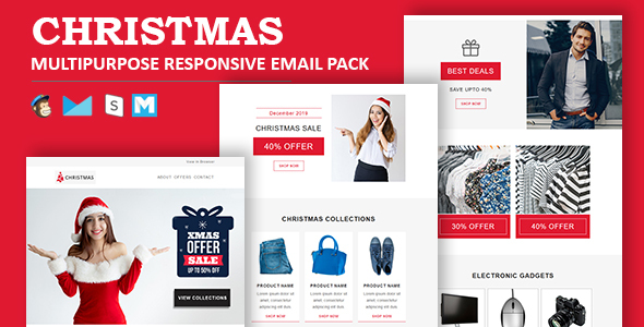 Christmas - Multipurpose Responsive Email Template
