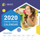 Poster Calendars 2020 - GraphicRiver Item for Sale