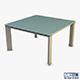 Nelio Dining Table - 3DOcean Item for Sale