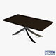 Bontempi Artistico Fixed Dining Table - 3DOcean Item for Sale