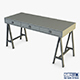 Marley Cosmetic Dressing Table - 3DOcean Item for Sale