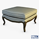 Boka Ottoman - 3DOcean Item for Sale