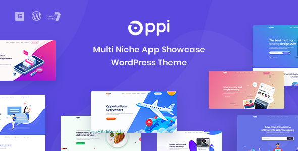 Oppi – Multi-Niche App Showcase WordPress Theme