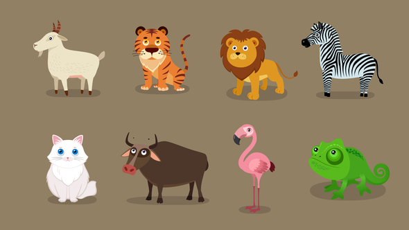 Cartoon Animals 2