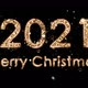 Christmas Composition with Congratulations To 2021 and Merry Christmas. The Numbers Come From the - VideoHive Item for Sale