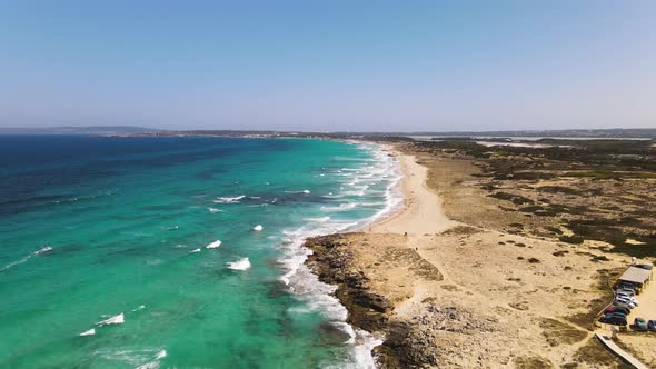 Incredibly Beautiful Beach on the Formentera Island