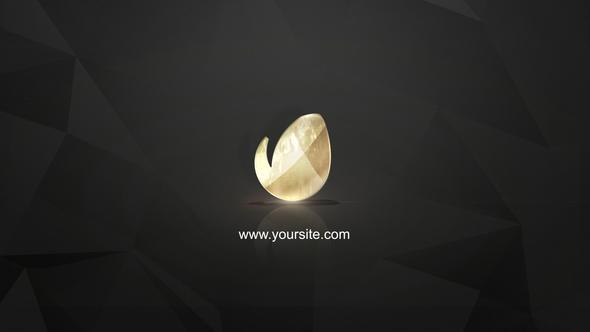 Fluid Gold Reveal Logo alt