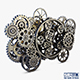 Gear Mechanism Low Poly v 2 - 3DOcean Item for Sale