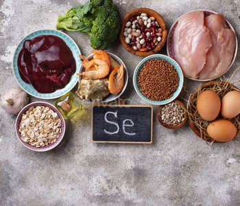 Healthy product sources of selenium.