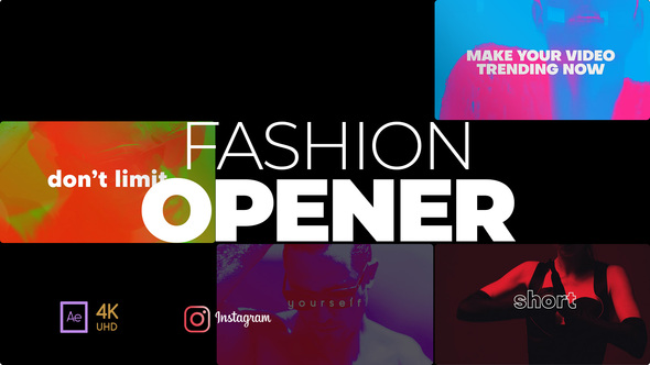 Typography Fashion Promo - Bold Typo Fast Opener Titles alt