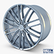 Vossen VFS4 20 wheel silver - 3DOcean Item for Sale
