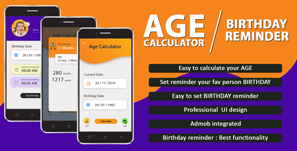 Birthday Reminder & Age Calculator ( android 10 )