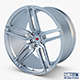 Vossen HC-1 19 wheel silver - 3DOcean Item for Sale