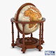 Antique Globe - 3DOcean Item for Sale