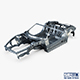 Car frame v 1 - 3DOcean Item for Sale