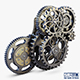 Gear Mechanism Low Poly v 3 - 3DOcean Item for Sale